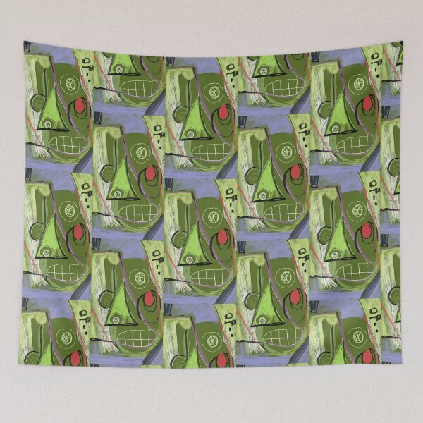 Item preview, Green cubism designed and sold by Matt Corrigan.