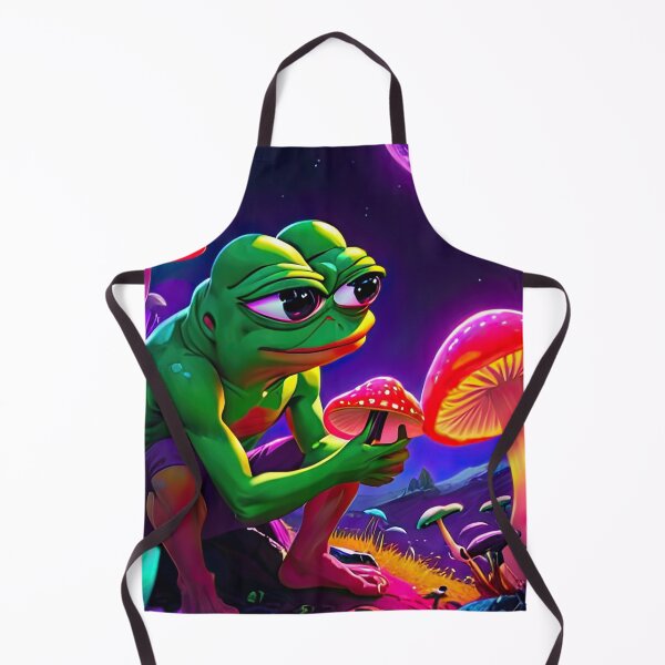 Item preview, Pepe picking mushrooms designed and sold by Pepooteric.