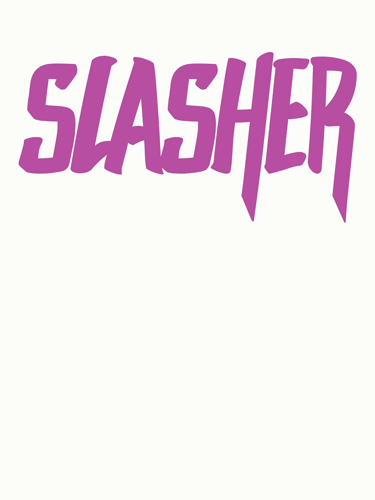 Imagen 6 de 6, Sudadera sin capucha con la obra Slasher - Logotipo - Rosa, diseñada y vendida por HandsofSlasher.