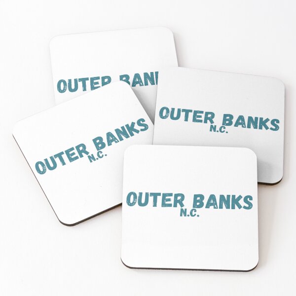 Item preview, Outer Banks N.C. blue/teal text designed and sold by Susan-Marie220.