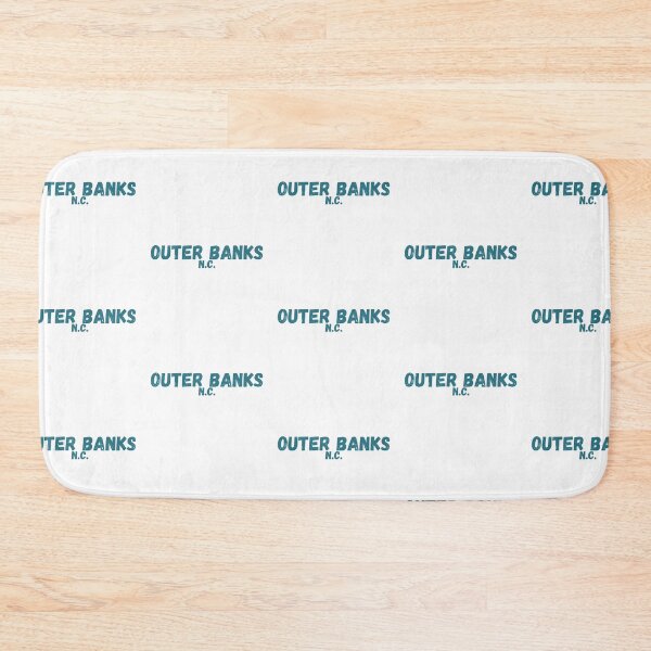 Item preview, Outer Banks N.C. blue/teal text designed and sold by Susan-Marie220.