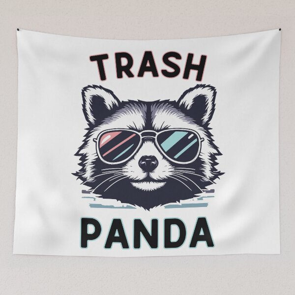 Item preview, Raccoon - Trash Panda designed and sold by GalaxyExplorers.