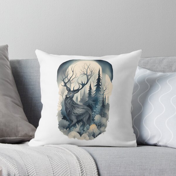Item preview, Deer wild forest designed and sold by KorArtStudio.