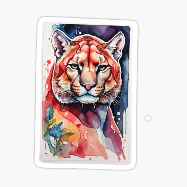 Vista previa del artículo con la obra «Puma», diseñado y vendido por desinganddecor.