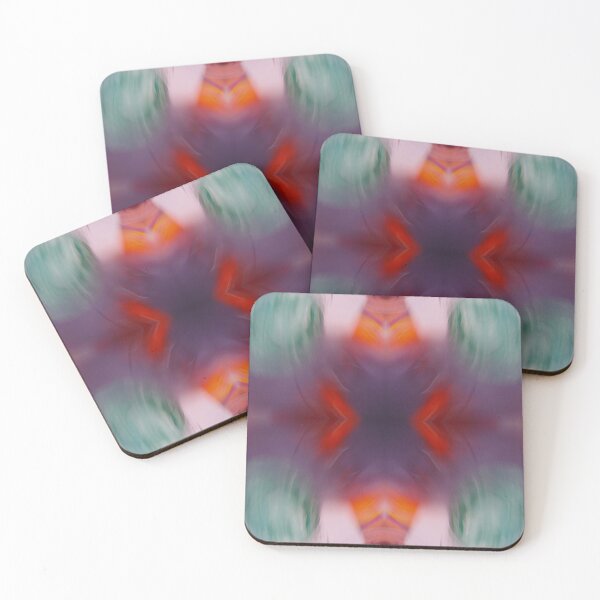 Item preview, Glass Glorious Flowing Blown Glass Bold Orange Red Purple designed and sold by SpiritGifts.