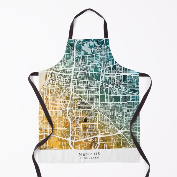 Item preview, Memphis Tennessee City Map designed and sold by ArtPrints.