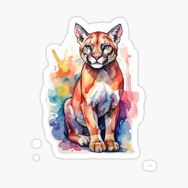 Vista previa del artículo con la obra «Puma», diseñado y vendido por desinganddecor.