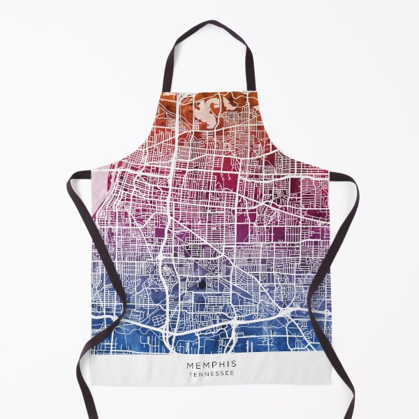 Item preview, Memphis Tennessee City Map designed and sold by ArtPrints.