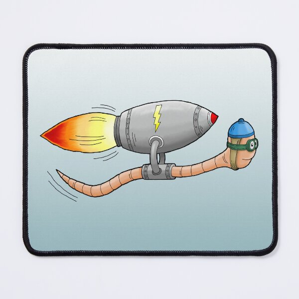 Item preview, Speedy Rocket Worm designed and sold by Restarter.