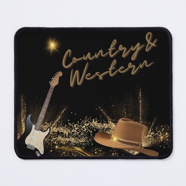 Item preview, Top Country & Western Design In Gold and Black designed and sold by MarieSusan.