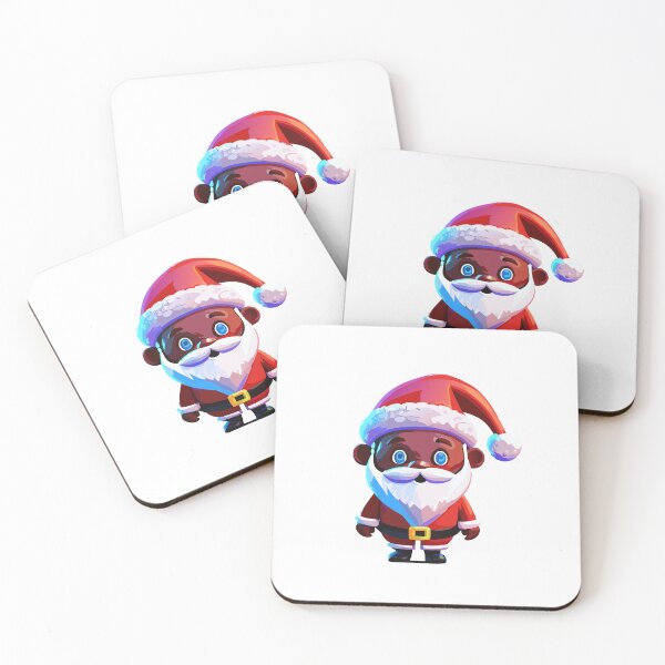 Item preview, Black Santa Claus Cartoon designed and sold by CekDesigns.
