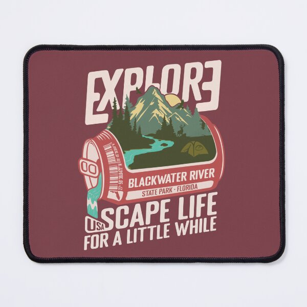 Item preview, Blackwater River State Park Florida - FL Retro In A Pink Soda Camping Hiking Outdoor Adventure designed and sold by mountainfad.