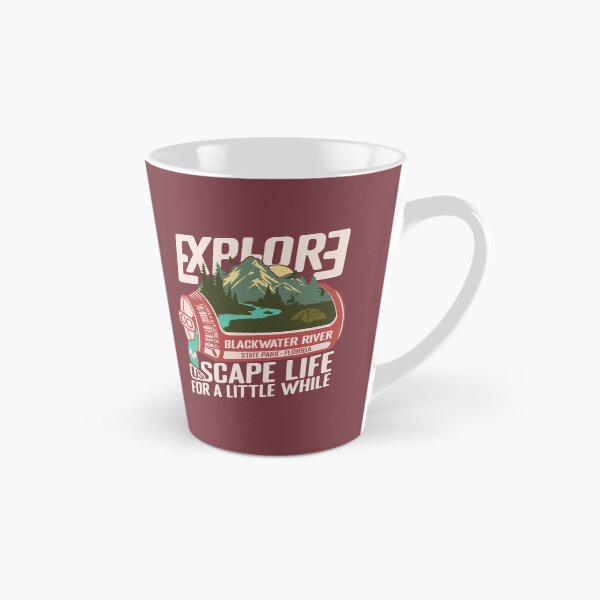 Item preview, Blackwater River State Park Florida - FL Retro In A Pink Soda Camping Hiking Outdoor Adventure designed and sold by mountainfad.