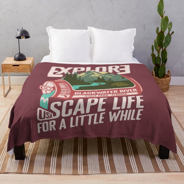 Item preview, Blackwater River State Park Florida - FL Retro In A Pink Soda Camping Hiking Outdoor Adventure designed and sold by mountainfad.