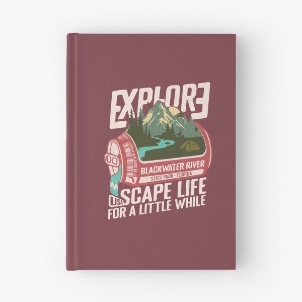 Item preview, Blackwater River State Park Florida - FL Retro In A Pink Soda Camping Hiking Outdoor Adventure designed and sold by mountainfad.
