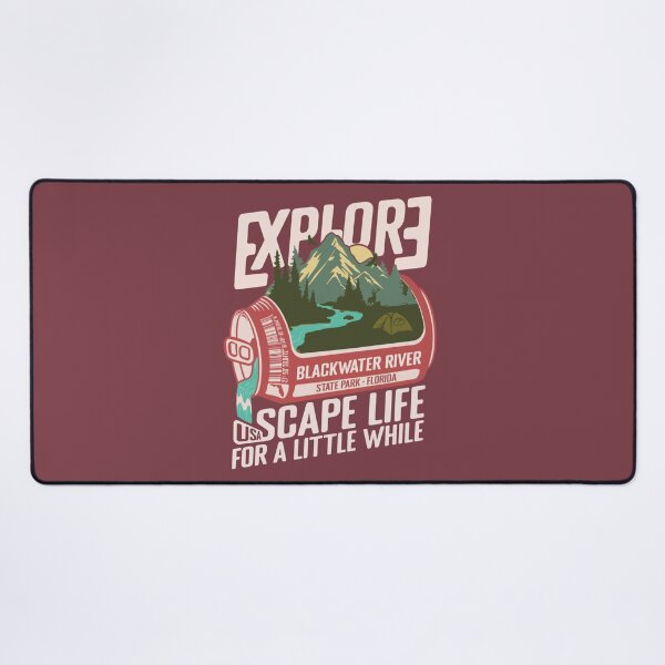 Item preview, Blackwater River State Park Florida - FL Retro In A Pink Soda Camping Hiking Outdoor Adventure designed and sold by mountainfad.