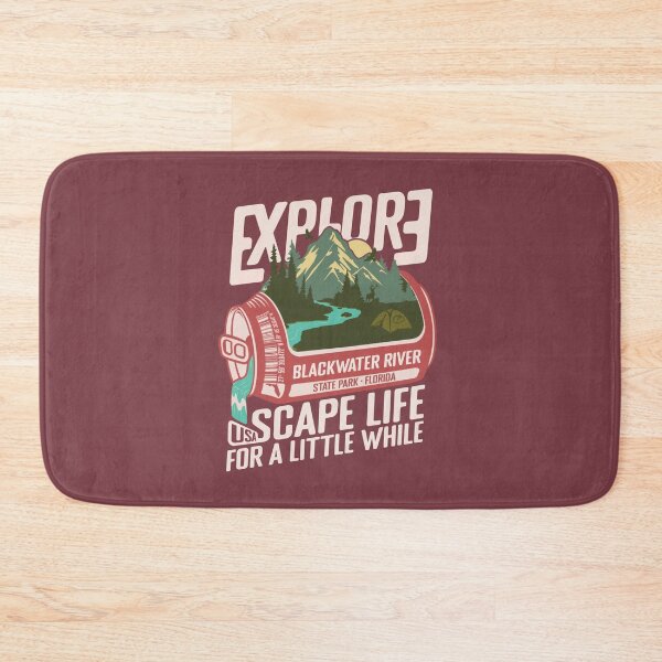 Item preview, Blackwater River State Park Florida - FL Retro In A Pink Soda Camping Hiking Outdoor Adventure designed and sold by mountainfad.