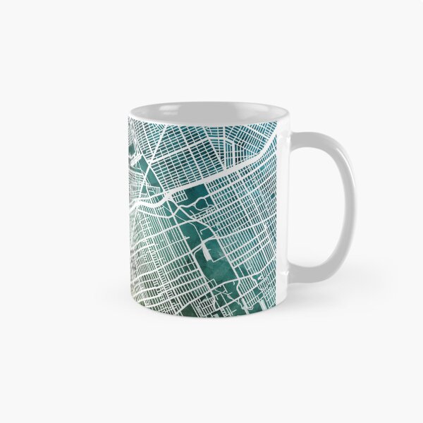Item preview, Detroit Michigan City Map designed and sold by ArtPrints.