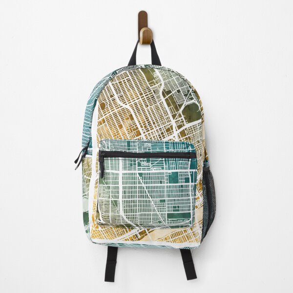 Item preview, Detroit Michigan City Map designed and sold by ArtPrints.