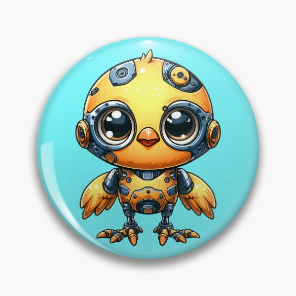 Item preview, Robo-Chick! designed and sold by kukamatsu.