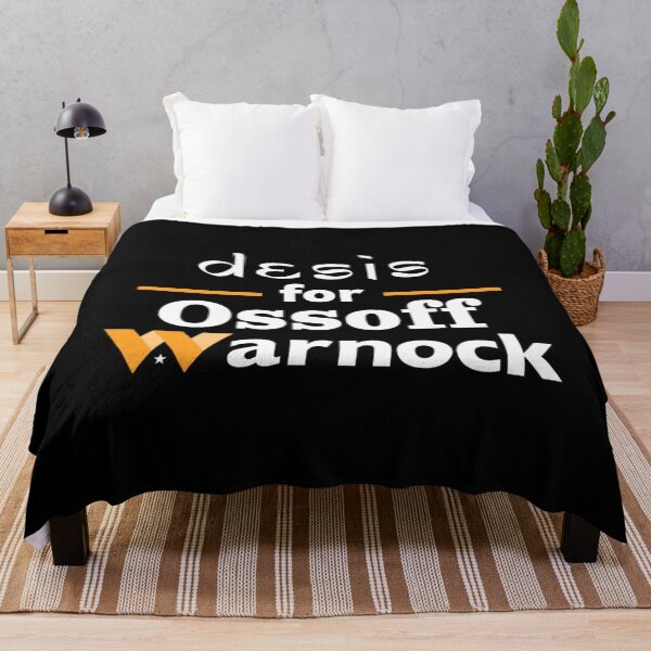 Item preview, Desis for Ossoff Warnock   	 designed and sold by xknzsshfola46.