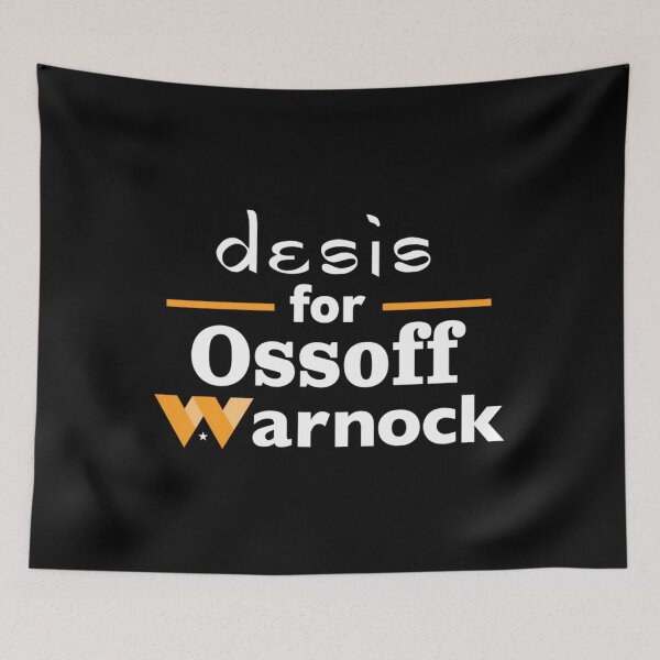 Item preview, Desis for Ossoff Warnock   	 designed and sold by xknzsshfola46.