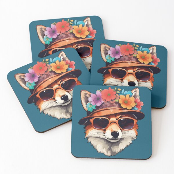 Item preview, Foxie the Blossom Bandit designed and sold by Flowtime.