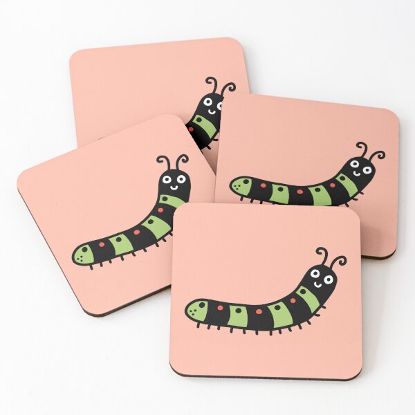 Item preview, Cute Caterpillars Bug designed and sold by CuddlesAndLearn.