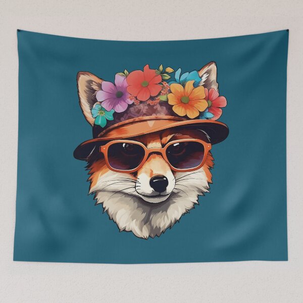 Item preview, Foxie the Blossom Bandit designed and sold by Flowtime.