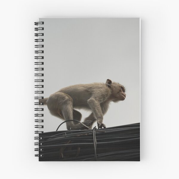 Item preview, Mono corriendo sobre cables designed and sold by Pebert27.