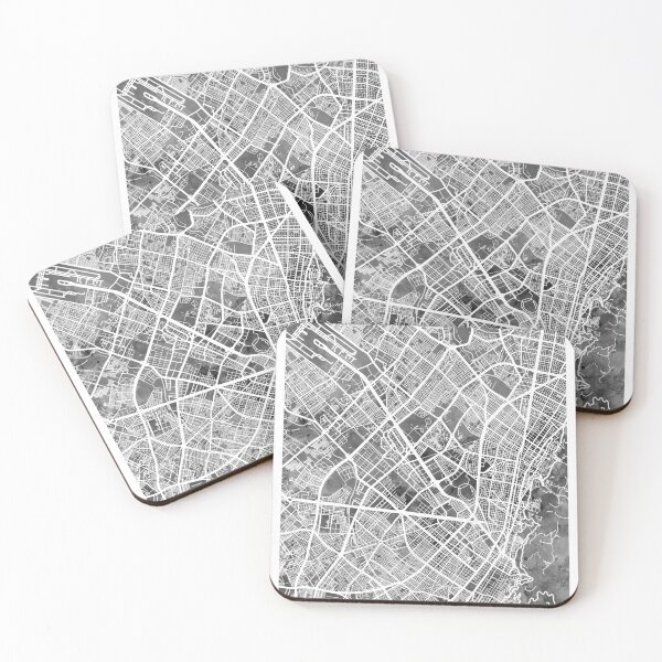 Item preview, Mapa de la ciudad de Bogotá Colombia designed and sold by ArtPrints.