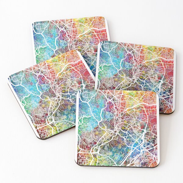 Item preview, Kuala Lumpur Malaysia City Map designed and sold by ArtPrints.