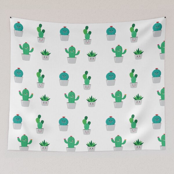 Item preview, Set of Kawaii cute cactus illustrations. designed and sold by NatTaneas.
