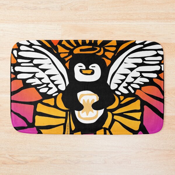 Item preview, Angelic Winged Penguin designed and sold by elledeegee.