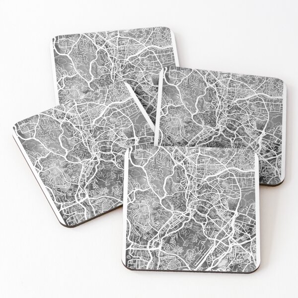 Item preview, Kuala Lumpur Malaysia City Map designed and sold by ArtPrints.