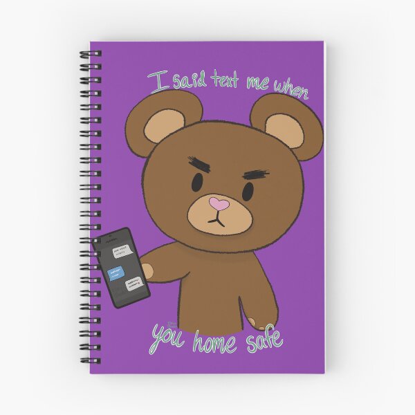Item preview, Text Me When You Get Home designed and sold by funlittlewonders.