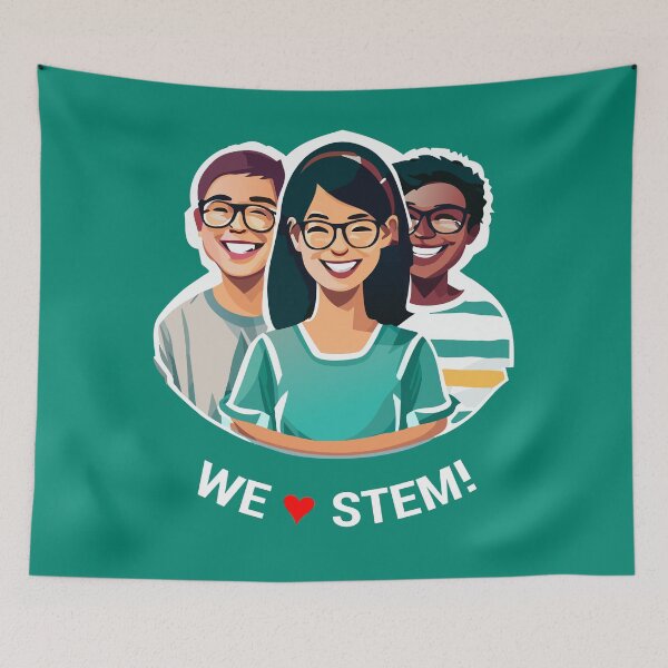 Item preview, Celebrate Science, Technology, Engineering, and Math (STEM) designed and sold by blue-planet-art.