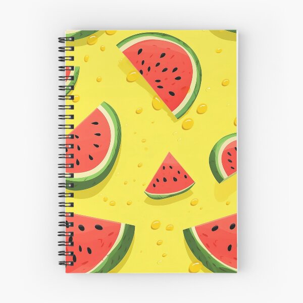Item preview, water melon in yellow background designed and sold by ThechampArt.