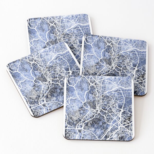 Item preview, Kuala Lumpur Malaysia City Map designed and sold by ArtPrints.