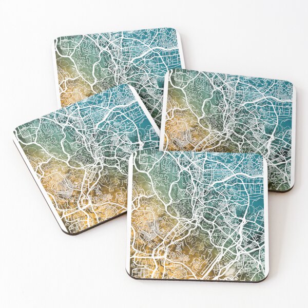 Item preview, Kuala Lumpur Malaysia City Map designed and sold by ArtPrints.