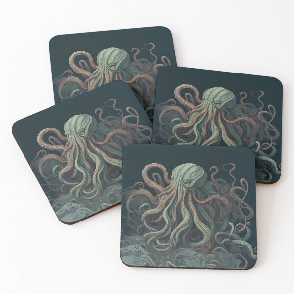 Item preview, Scary octopus from the deep sea designed and sold by twisted-dot.