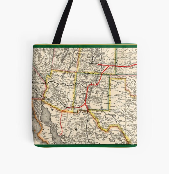 Item preview, Atchison, Topeka and Santa Fe Railroad 1883 designed and sold by Chuck Mountain.