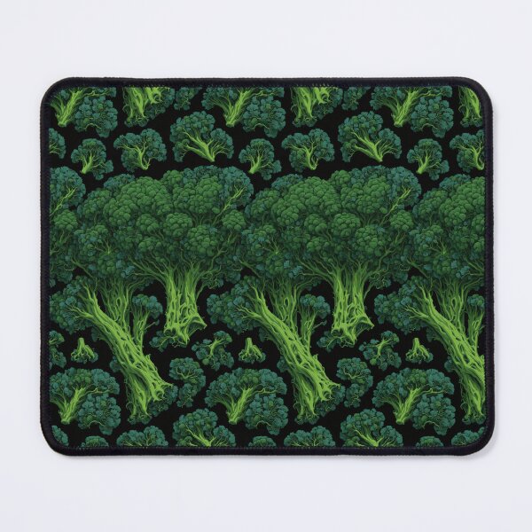 Item preview, broccoli vegetable pattern designed and sold by PenAndPalette.