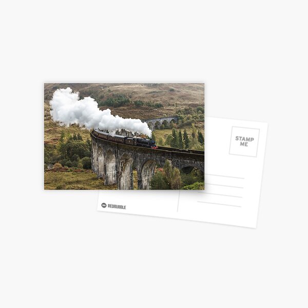 Item preview, The Jacobite crossing Glenfinnan Viaduct  designed and sold by TMcG72.