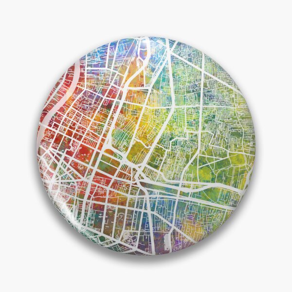 Item preview, Bangkok Thailand City Map designed and sold by ArtPrints.