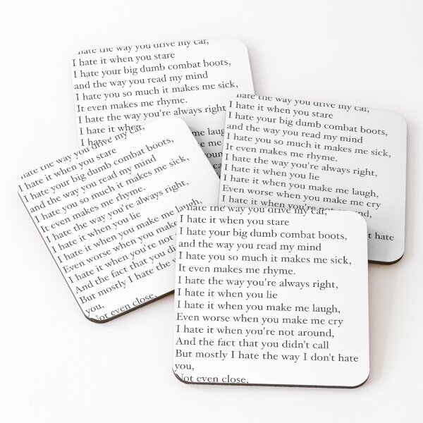 Item preview, 10 things I hate about you designed and sold by akhdar04.