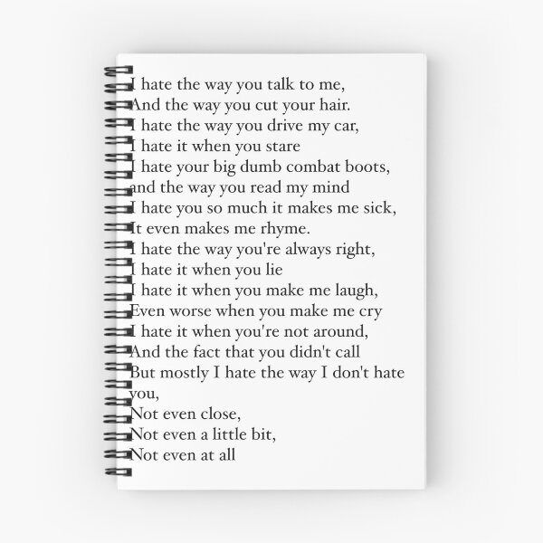 Item preview, 10 things I hate about you designed and sold by akhdar04.
