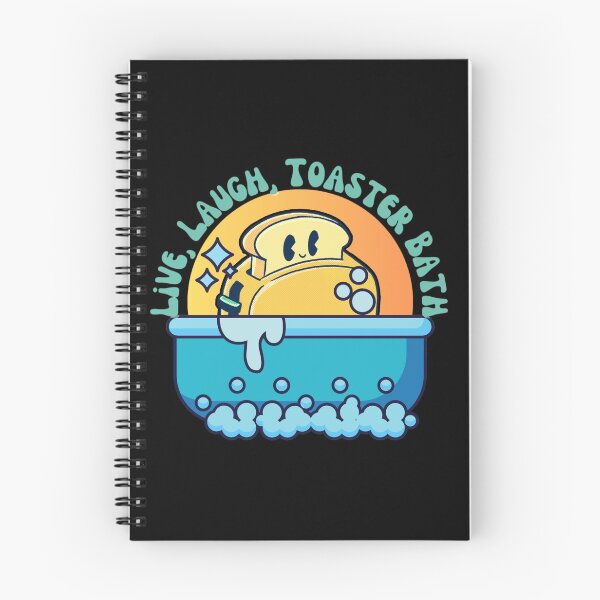 Item preview, Live, Laugh, Toaster Bath with Dark Background designed and sold by TGAL2.