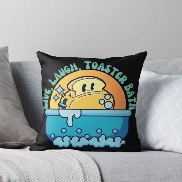 Item preview, Live, Laugh, Toaster Bath with Dark Background designed and sold by TGAL2.