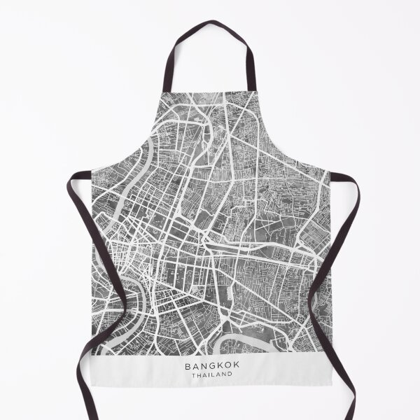 Item preview, Bangkok Thailand City Map designed and sold by ArtPrints.